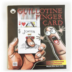 Guillotine Finger Card