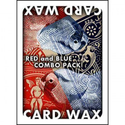 Card Wax Combo Pack - Red And Blue