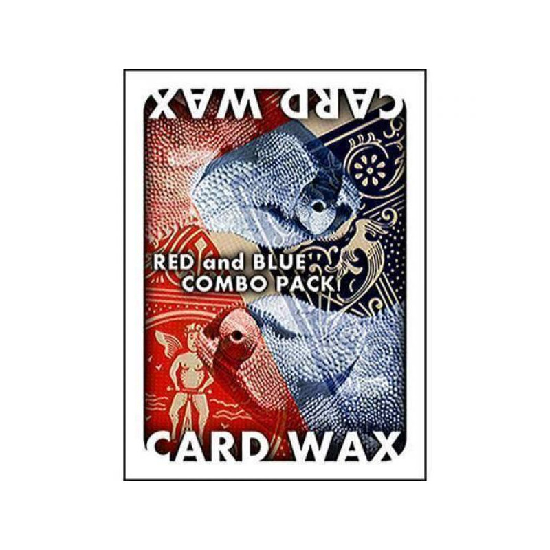 Card Wax Combo Pack - Red And Blue