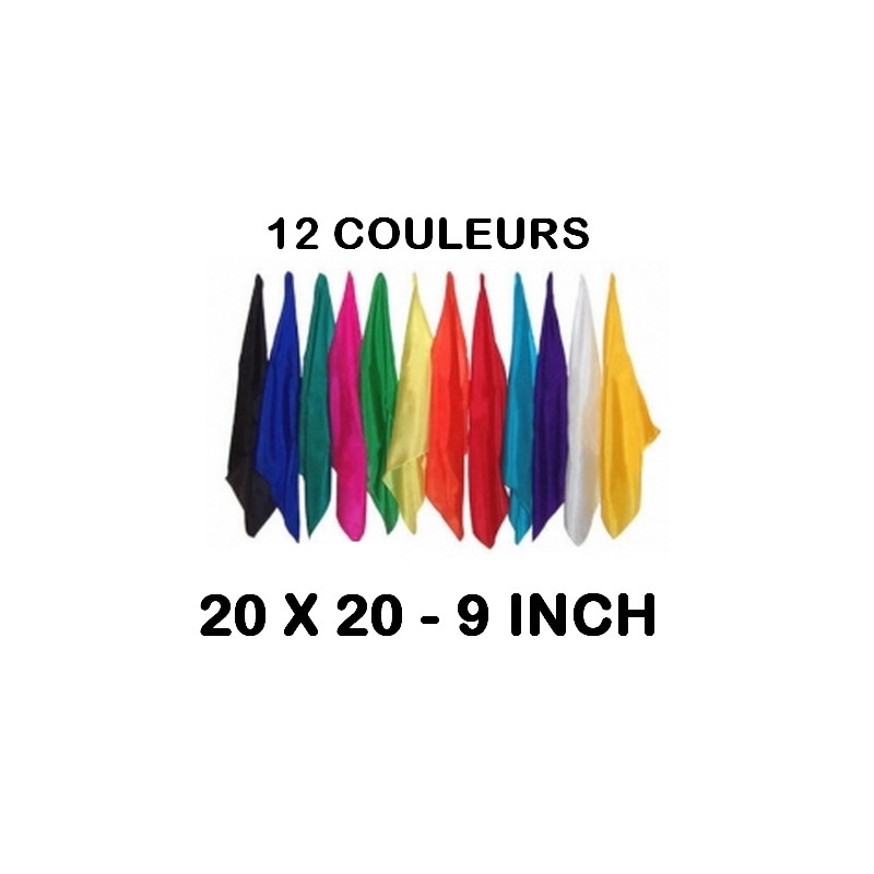 copy of Foulard en soie de 15 x 15 cm