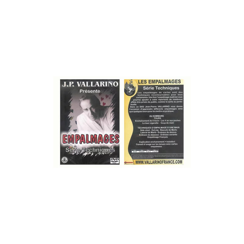 DVD Les Empalmages / J.P Vallarino