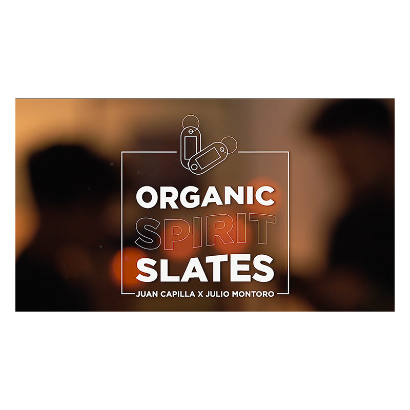 Organic Spirit Slates (Gimmicks and Online Instructions) par Juan Capilla and Julio Montoro