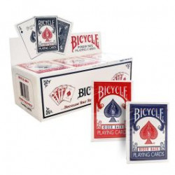 Carte Bicycle Rider Back