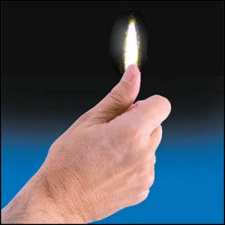 Thumb tip flame   vernet magic